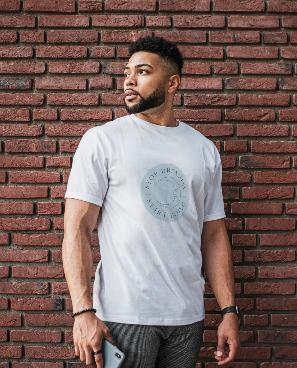 white Stylish tshirt